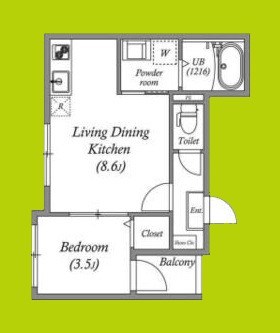 ハーモニーテラス今林 間取り図