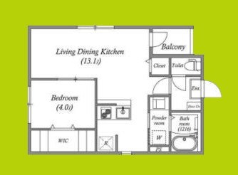 Lisa Terrace 間取り図