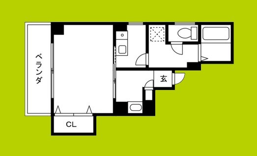 新大阪レジデンス小島 間取り