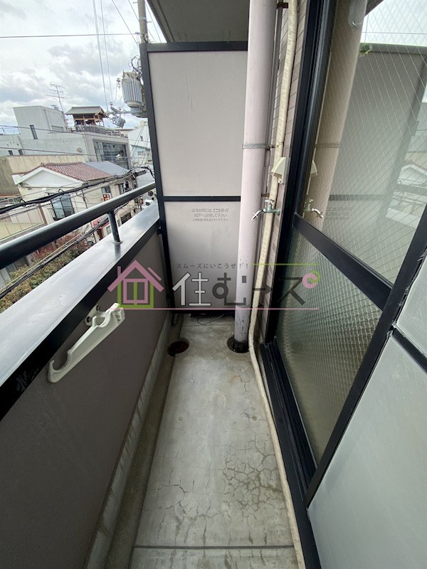 MYM成和 ベランダ