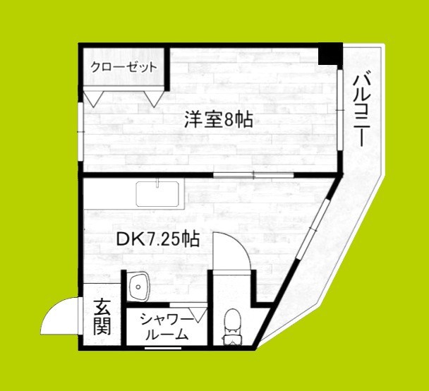 第1矢森マンション 間取り