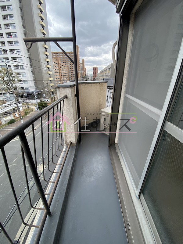 第1矢森マンション ベランダ