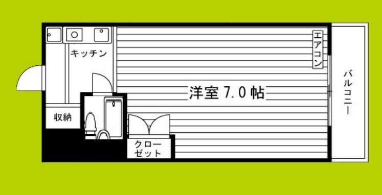 メーベルハイツB 間取り