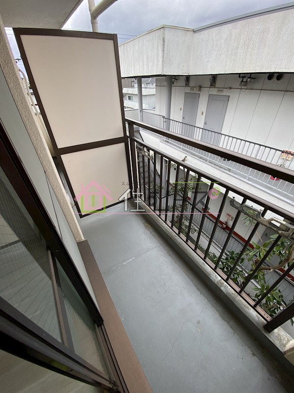 メーベルハイツB ベランダ