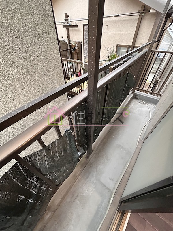 國田ハイツⅡ ベランダ