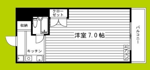 メーベルハイツB 間取り