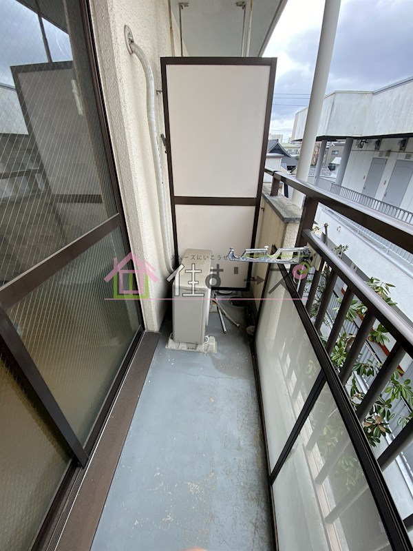 メーベルハイツB ベランダ