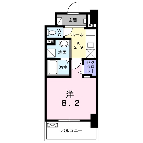 メルベージュ岸 間取り