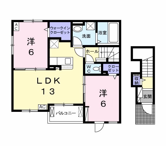ソレアード 間取り
