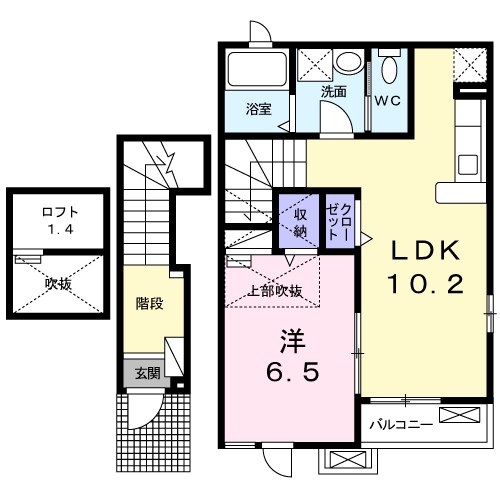 ブリリアント　ロック 間取り