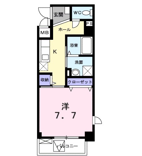 フォルシュ・Ｋ 間取り