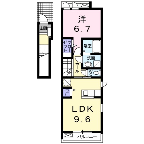 ラ・カーサ・フェリーチェ 間取り