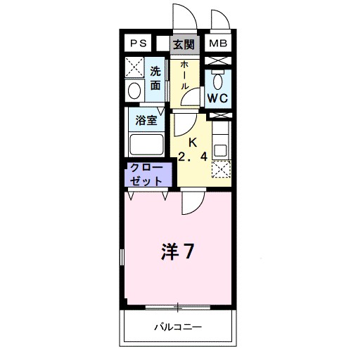 エテルノ昆陽Ⅲ 間取り