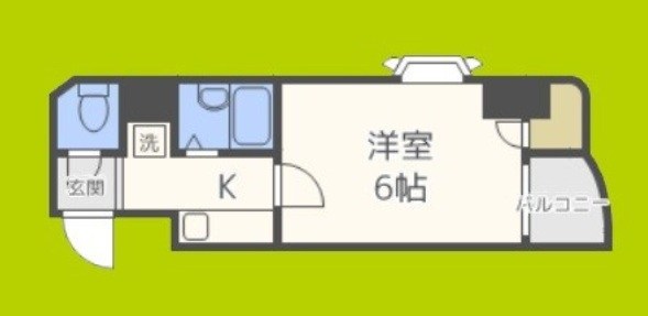 オーキッドコート玉造 間取り