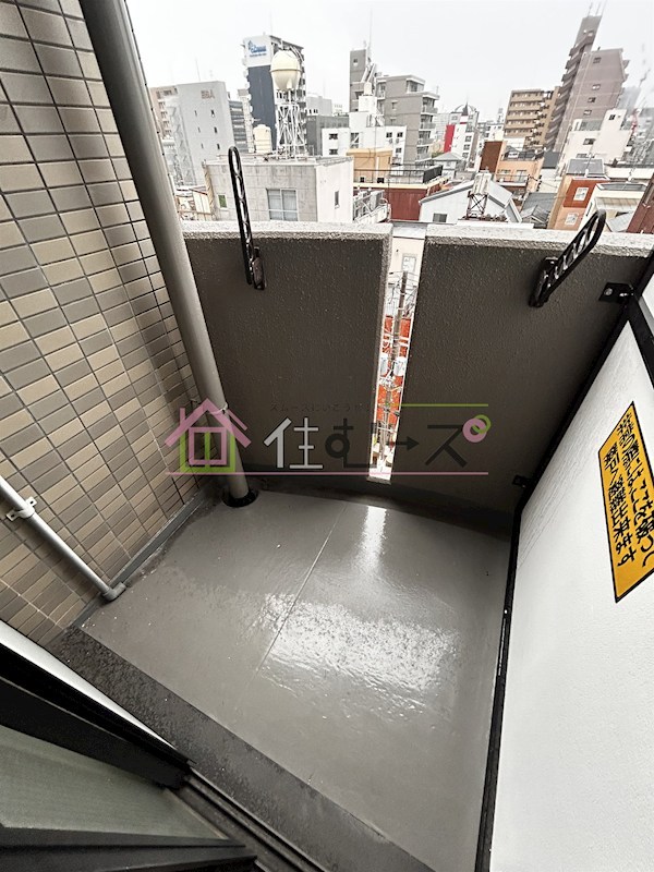 オーキッドコート玉造 ベランダ