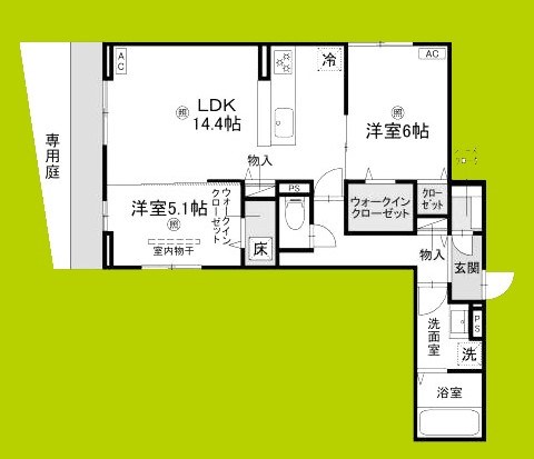 ディーレガシー中百舌鳥 間取り