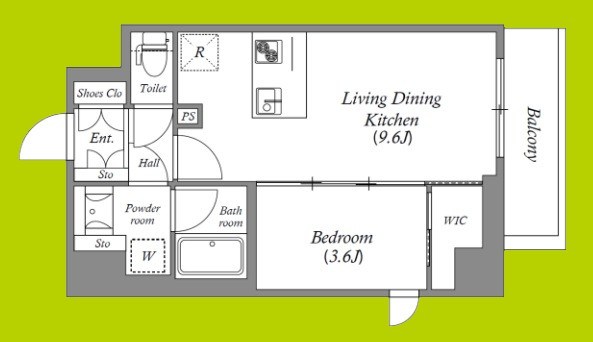 仮称）天王寺区堀越町PJ 間取り