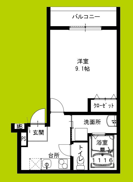 フジパレス東花園イースト 間取り