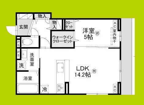 ディーレガシー中百舌鳥 間取り