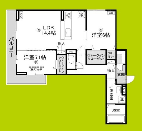 ディーレガシー中百舌鳥 間取り