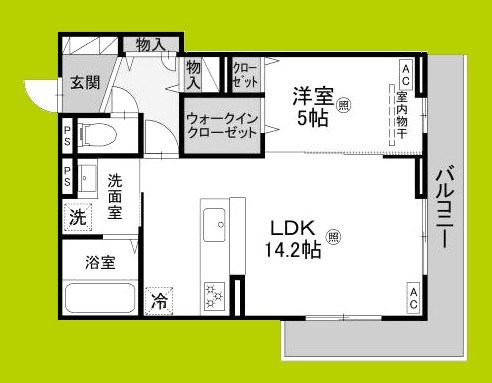 ディーレガシー中百舌鳥 間取り