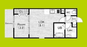 (仮称)ジーメゾン岸和田クレリア 間取り