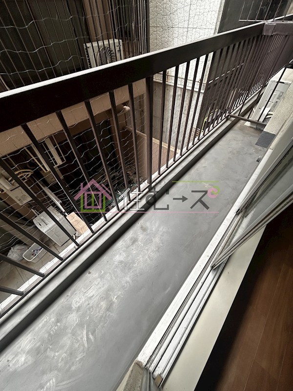 沢之町駅前ビルマンション ベランダ