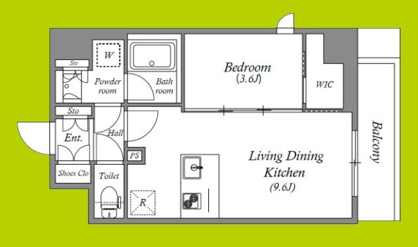 仮称）天王寺区堀越町PJ 間取り
