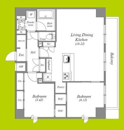 仮称）天王寺区堀越町PJ 間取り