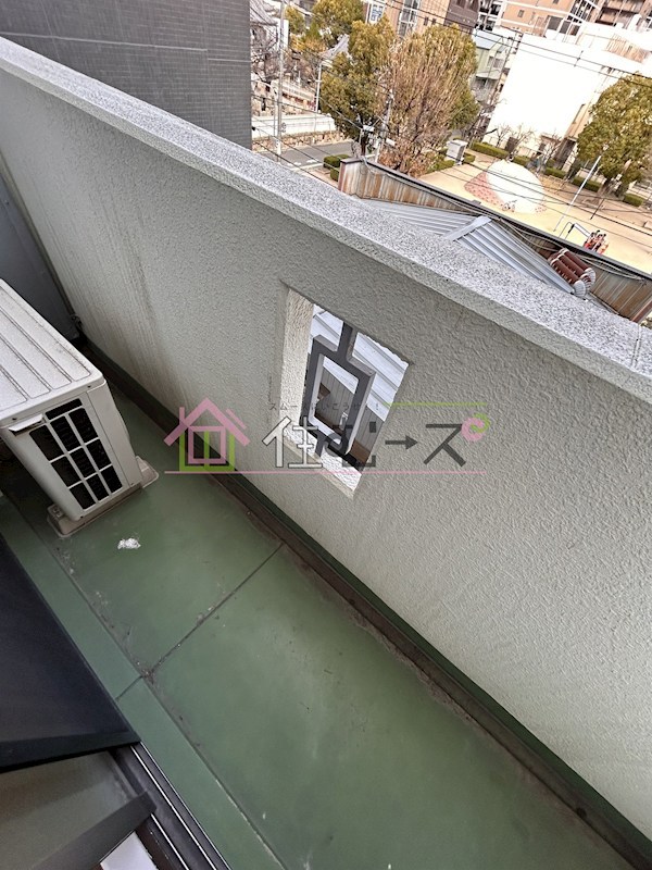 EPOあみだ池レジデンス ベランダ