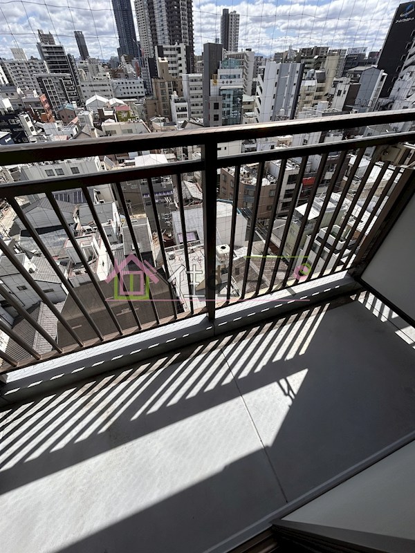 カルムイン西長堀 ベランダ