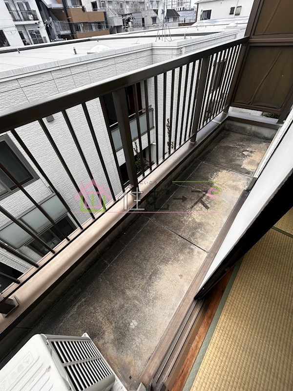 ベルメゾンあびこ ベランダ