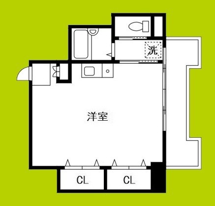 グランドメゾン靭 間取り