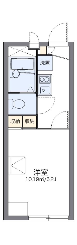 レオパレスユーアイ 間取り