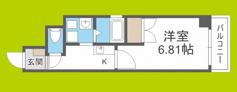 みおつくし江戸堀 間取り