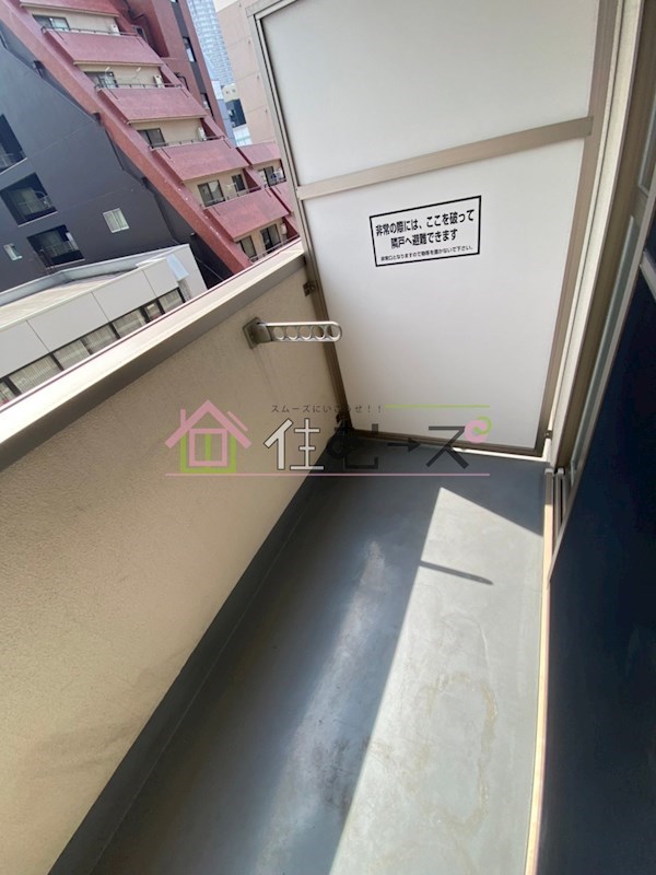 みおつくし江戸堀 ベランダ