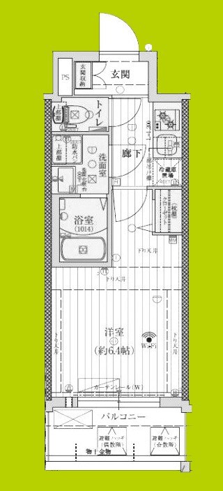ファーストフィオーレ三国Ⅱ 間取り