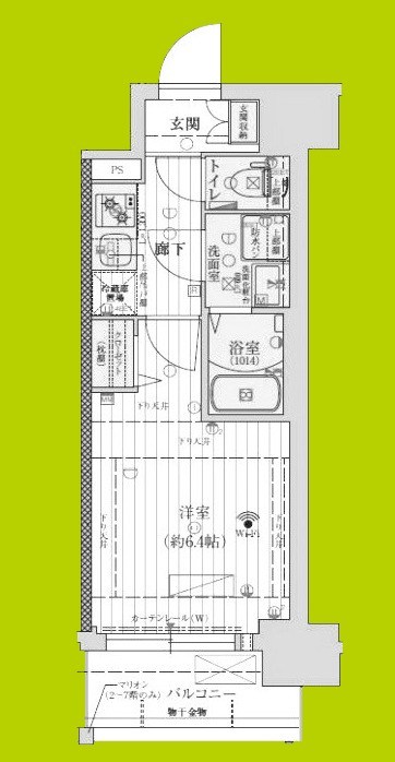 ファーストフィオーレ三国Ⅱ 間取り