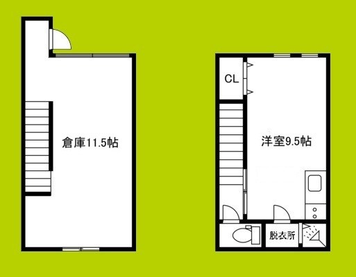 (仮称)寝屋川市大成町ガレージハウス 間取り
