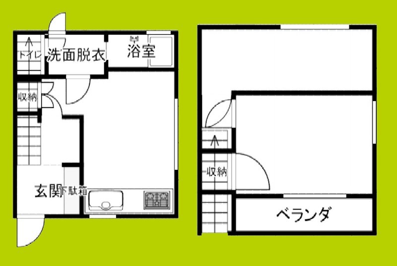 鶴橋戸建 間取り