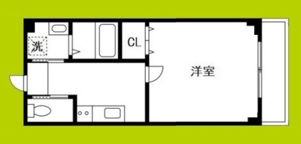 ローゼオ天神橋筋六丁目 間取り