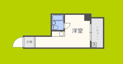 FM　Nakazaki　Ⅱ 間取り