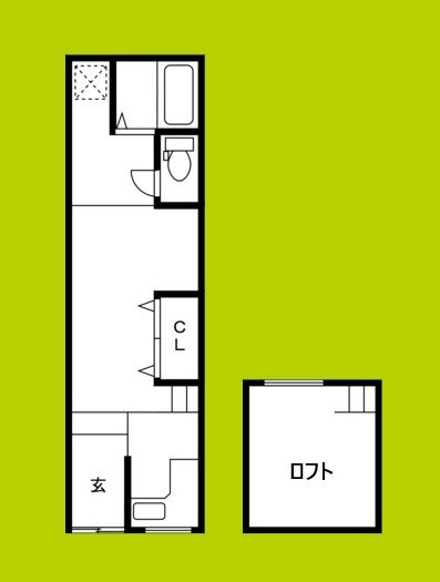 中津3-7-39貸家 間取り