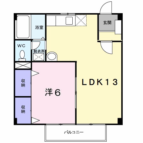 グラスガーデンⅠ 間取り