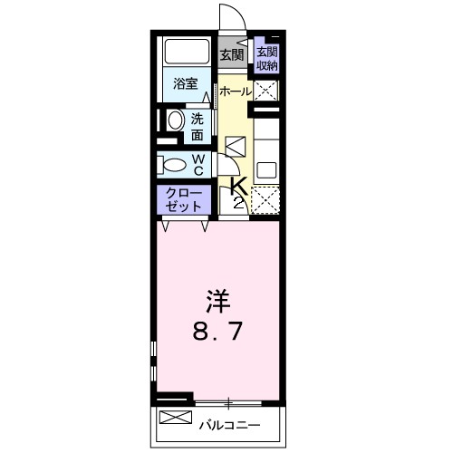メゾンドシャンテール 間取り