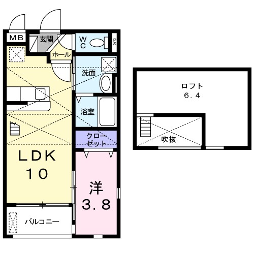 マーベラス武庫之荘 間取り