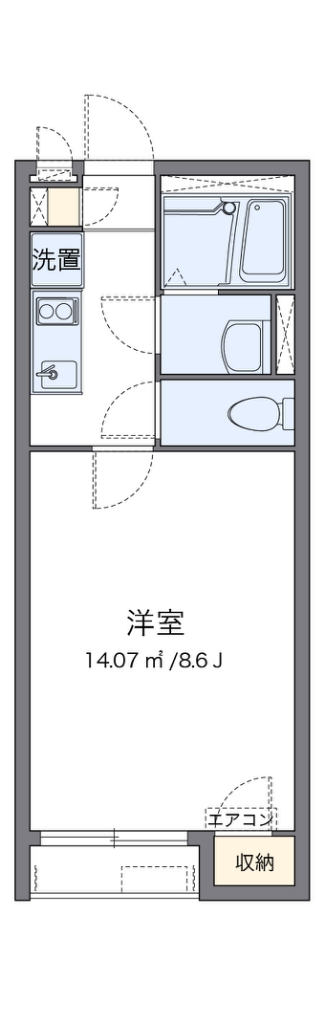 クレイノ大塚 間取り