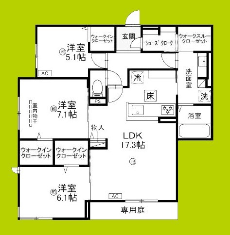 プチ　ドルチェ 間取り