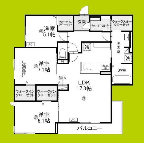 プチ　ドルチェ 間取り