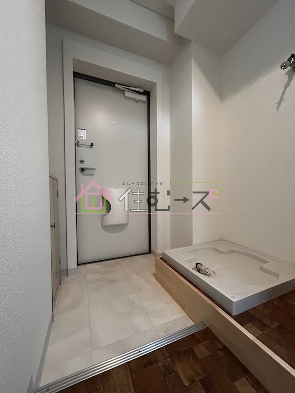 ハイツ桜川 玄関